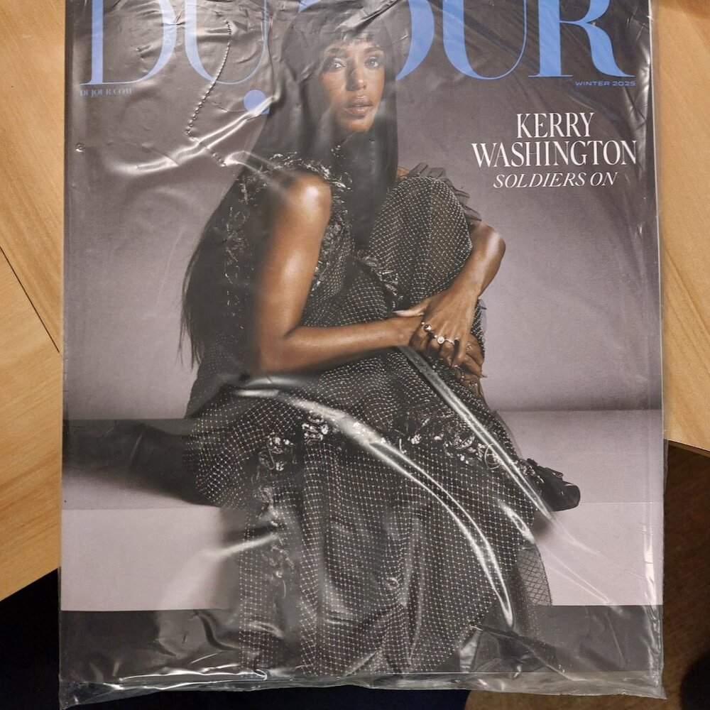 Dujour Magazine Winter 2025 Kerry Washington COVER NEW